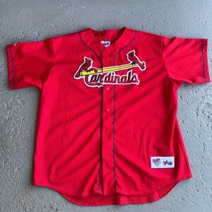 St. Louis Cardinals #1 Jersey Majestic Authentic Diamond Collection Made In USA